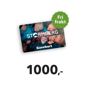 Stormberg Gavekort 1000 kr  One Size