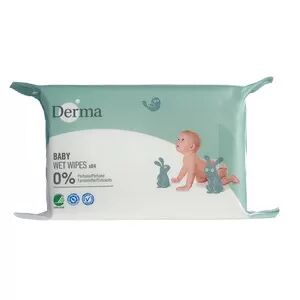 Derma Eco baby våtservietter - 64 stk