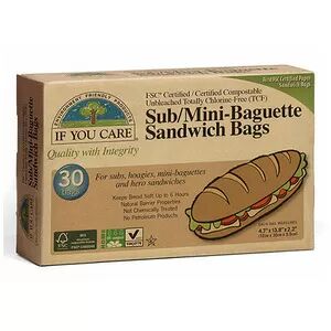 If you care sub/mini baguette sandwich bags - 30 stk