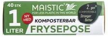 Maistic Bio Group Komposterbare fryseposer 1L - 40 stk