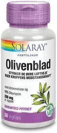 Solaray Olivenblad - 30 kap