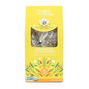 English Tea Shop Lemongrass, Citrus & Ginger fra English Tea Shop Ø – 15 teposer