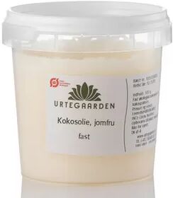 Urtegaarden Økologisk Kokosolje, Jomfru - 100 g