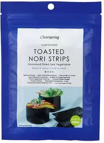 Clearspring Nori snack strimler - 13,5 g