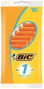 BIC 1 Sensitive engangs barberhøvel - 10 stk.