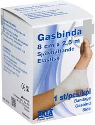 Akla Selvheftende Gasbind - 8 cm x 2,5 m