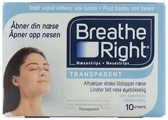 Breathe Right - Nese Strips - 10 stk.