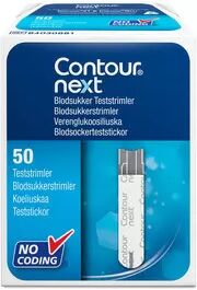 Bayer Contour NEXT teststrimler - 50 stk