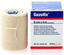 Gazofix elastisk gasbind 6cm x4 m