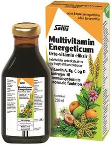 Salus Multivitamin energeticum eliksir - 250 ml.