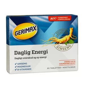 Gerimax Blå Daglig Energi - 60 stk.
