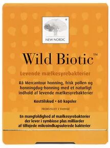 New Nordic Wild Biotic - 60 kap