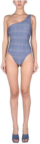 Magda Butrym One Piece Cut-Out Swimsuit Blå Female