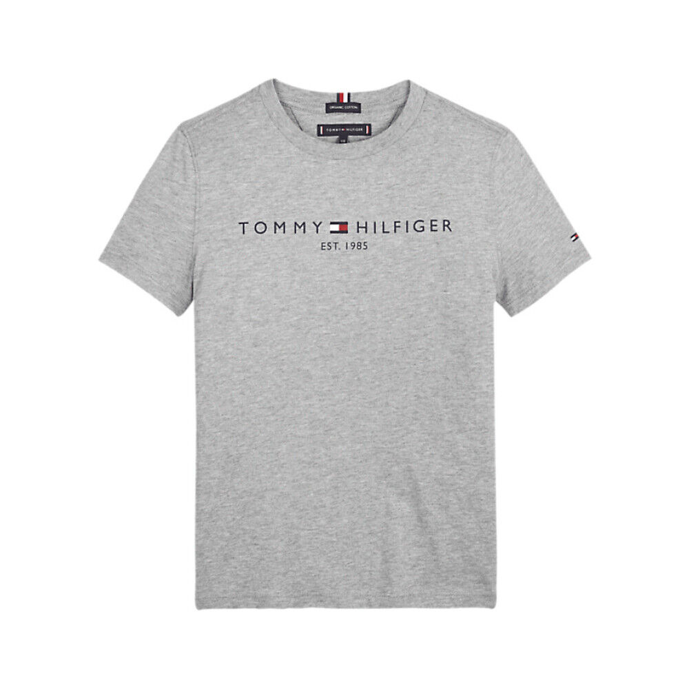 Tommy Hilfiger Essential TEE T-skjorte Grå Male