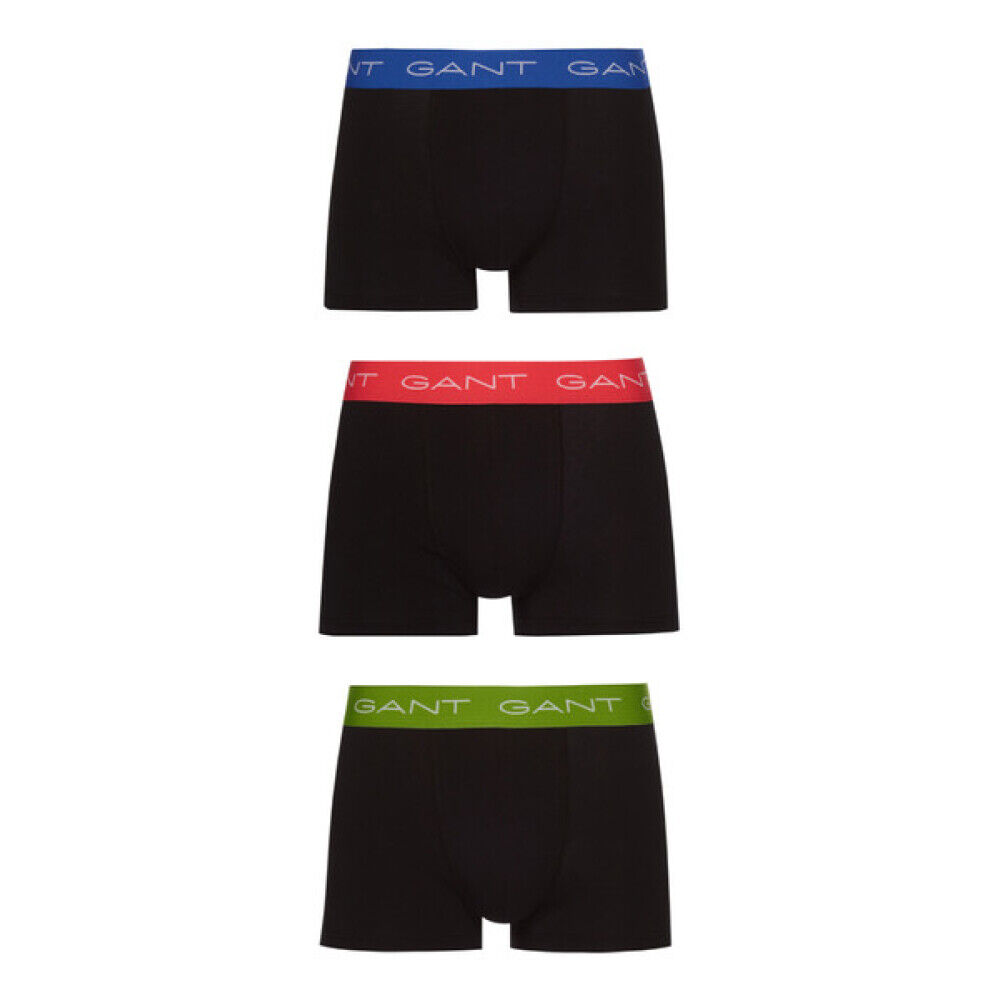 Gant 3 Pack Trunk Palm Haze Underwear Sort Male