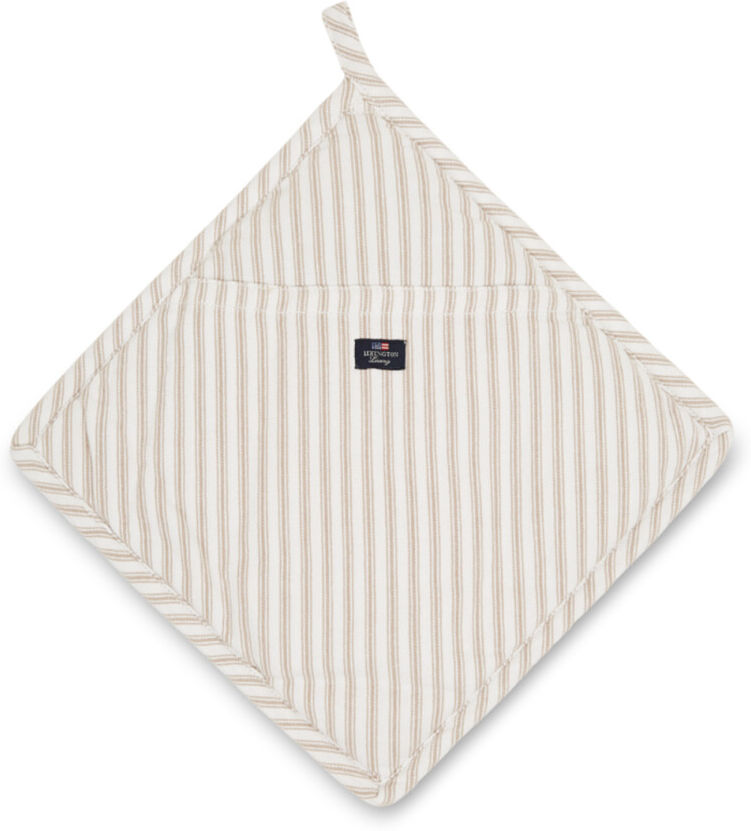 Lexington Home Icons Herringbone Potholder Striped Kitchenwear Hvit Unisex