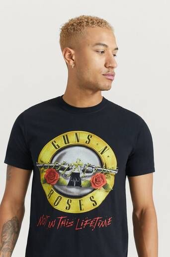 Rock Off T-Shirt Guns N' Roses Tee Svart  Male Svart