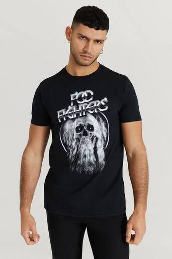 Rock Off T-Shirt Foo Fighters Tee Svart  Male Svart