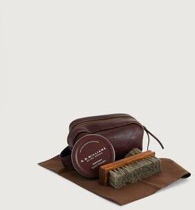 Rm Williams Skopleie Mini Travel Care Kit Chestnut Multi  Male Multi