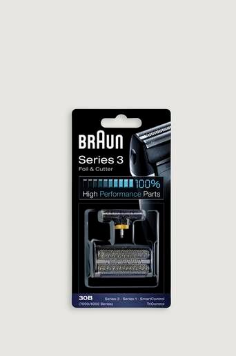 Braun Kombipack 30b Svart  Male