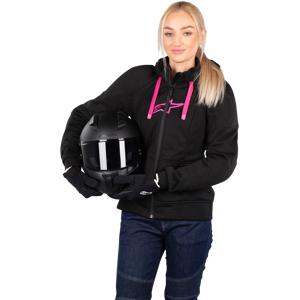 Alpinestars Hoodie  Stella Chrome Sport Svart-Rosa