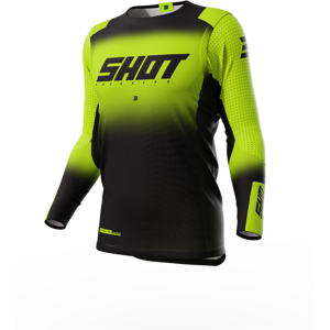 Shot Race Gear Crosstrøye Shot Ultima Neongul