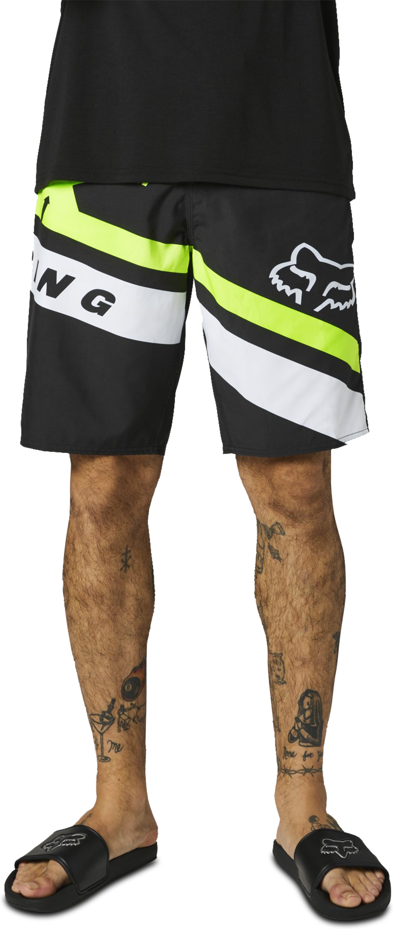 FOX Badeshorts FOX Racing Wrapped Svart