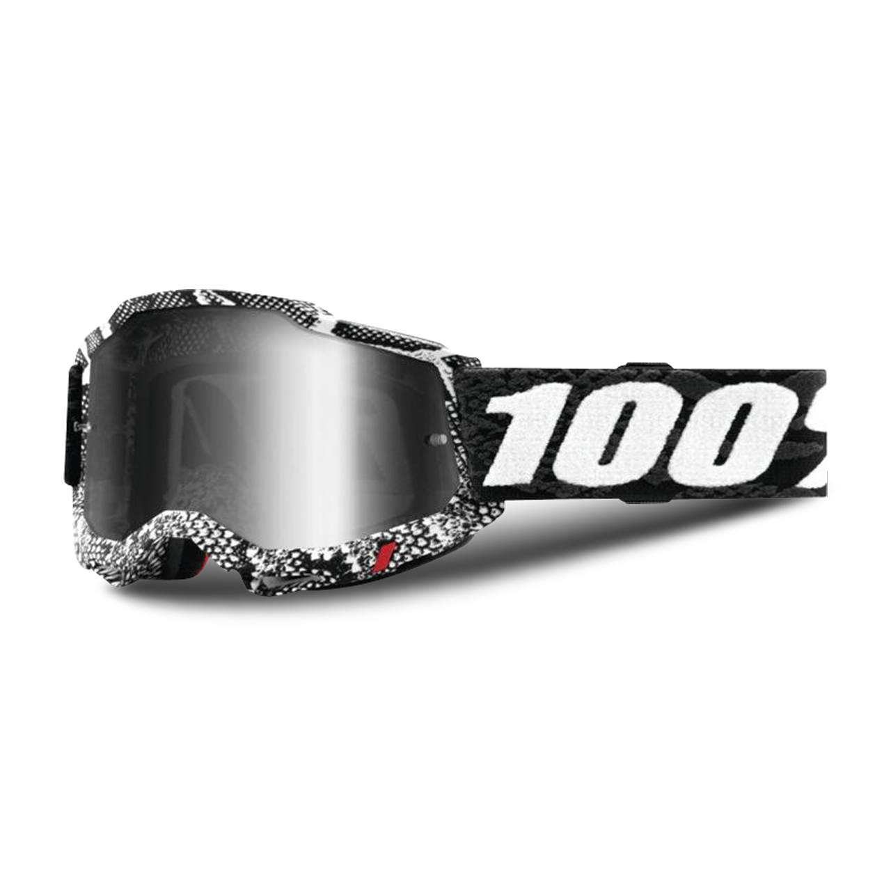100% Crossbriller 100% Accuri 2 Cobra Svart-Hvit