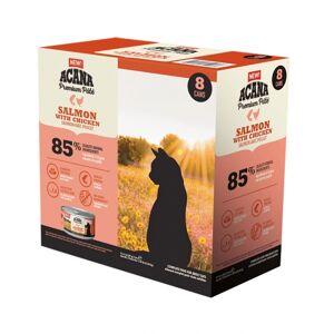 Acana Cat Adult Premium Pat&eacute; Salmon & Chicken 8x85 g