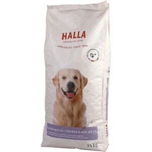 Halla Pet Food Halla Kylling & Ris 23-12 (15 kg)