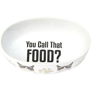 Petcare Cat Bowl You Call That Food 7in Petcare Cat Bowl You Call That Food 7in