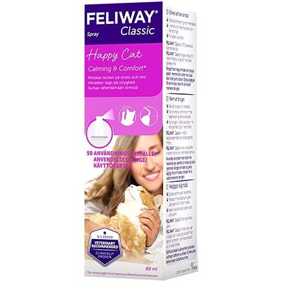 Feliway Classic Spray - Stresslindring for katter Feliway Classic Spray - Stresslindring for katter