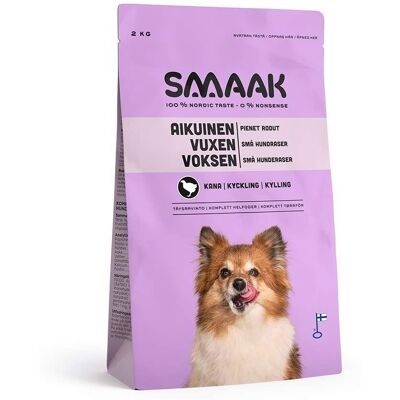 Smaak Dog Adult Small Breed Kylling Smaak Dog Adult Small Breed Kylling