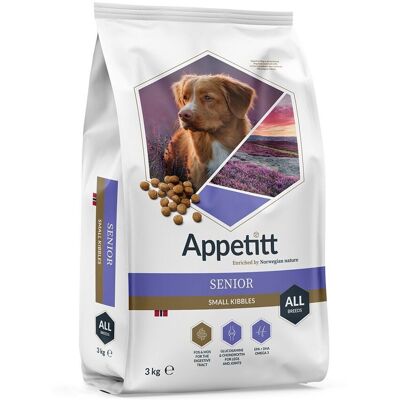Appetitt Hund Senior 3 kg - Hundemat Appetitt Hund Senior 3 kg - Hundemat