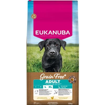 Eukanuba Dog Adult Grain Free Large & Giant Chicken Eukanuba Dog Adult Grain Free Large & Giant Chicken