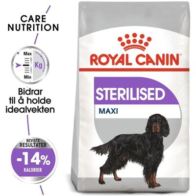 Royal Canin Sterilised Maxi Tørrfôr til Hund - 12kg Royal Canin Sterilised Maxi Tørrfôr til Hund - 12kg