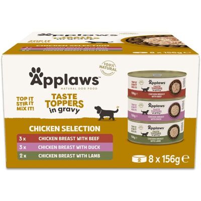 Applaws Smakstilsetning Til Hundemat Saus Multipakke 8x156 G Applaws Smakstilsetning Til Hundemat Saus Multipakke 8x156 G