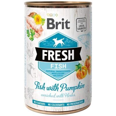Brit Fresh Cans Fish With Pumpkin 400 G Brit Fresh Cans Fish With Pumpkin 400 G