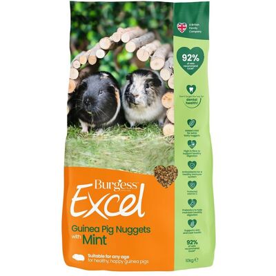 Burgess Excel Guinea Pig Adult With Mint Burgess Excel Guinea Pig Adult With Mint