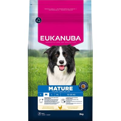 Eukanuba Dog Mature Medium Breed Chicken Eukanuba Dog Mature Medium Breed Chicken