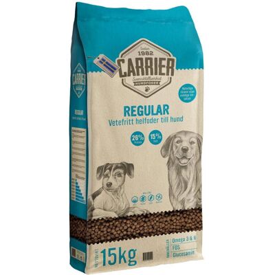 Carrier Regular hundemat - 2 x 15kg - Alle raser Carrier Regular hundemat - 2 x 15kg - Alle raser