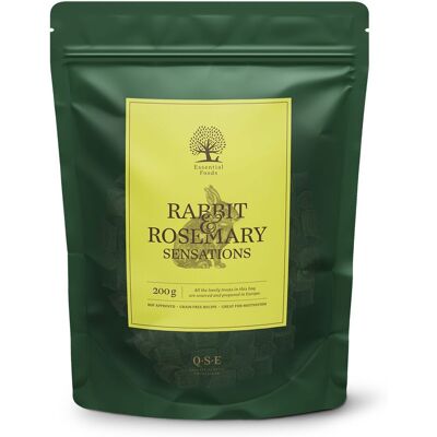 Essential Foods Rabbit & Rosemary Sensations Hundegodteri 200 G Essential Foods Rabbit & Rosemary Sensations Hundegodteri 200 G