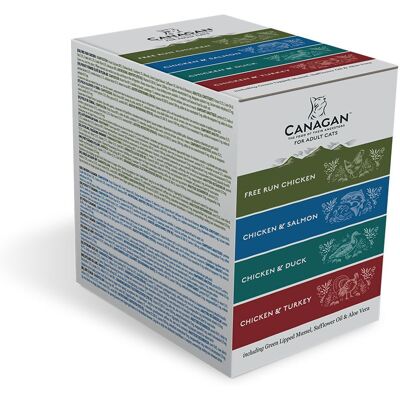 Canagan Multippak Kattemat - Kornfritt, 8x85g Canagan Multippak Kattemat - Kornfritt, 8x85g