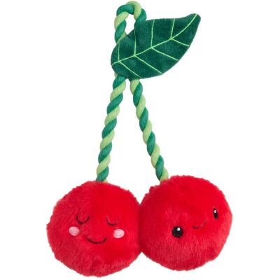 Little&Bigger Juicy Vibes Kirsebær Med Tau Hundeleke 27 Cm Little&Bigger Juicy Vibes Kirsebær Med Tau Hundeleke 27 Cm