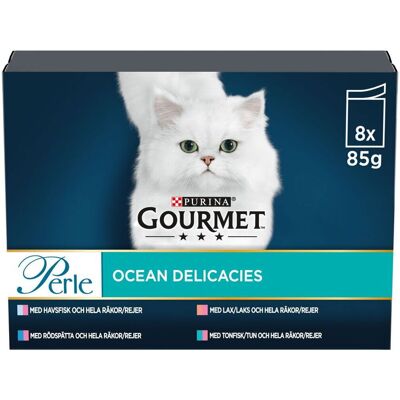 Purina Gourmet Perle Sea Delicacies - Kattemat Purina Gourmet Perle Sea Delicacies - Kattemat