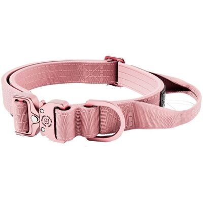 BullyBillows Combat Hundehalsbånd Med Håndtak Rosa Xs 2,5 Cm BullyBillows Combat Hundehalsbånd Med Håndtak Rosa Xs 2,5 Cm