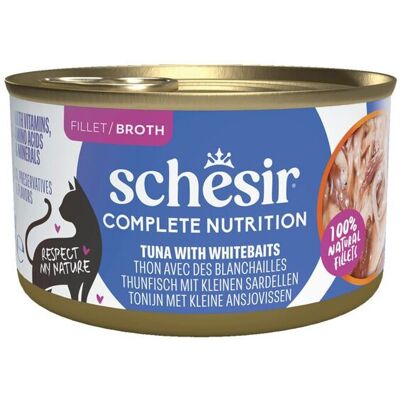 Agras Pet Foods Schesir Tunfisk Whitebait Våt Kattemat - 85G Agras Pet Foods Schesir Tunfisk Whitebait Våt Kattemat - 85G