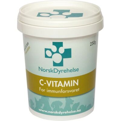 Norsk Dyrehelse C-Vitamin 250 G Norsk Dyrehelse C-Vitamin 250 G