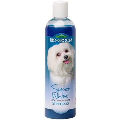Bio-Groom Super White Coat Brightener Shampoo 355 ml Bio-Groom Super White Coat Brightener Shampoo 355 ml