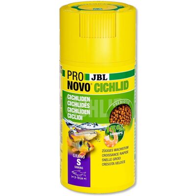 JBL Pronovo Cichlid Grano S Fiskefôr 100 Ml JBL Pronovo Cichlid Grano S Fiskefôr 100 Ml